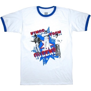 Run DMC Kings From Queens Ringer Royal Blue & White M Риза (RDMCTS19MW02)