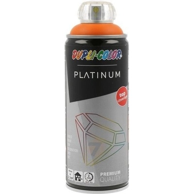 Dupli-Color Platinum mandarínkovo oranžová hodvábne matná farba v spreji 400 ml