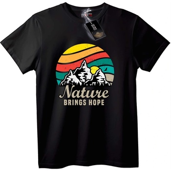 NOONEBRAND Тениска Природна Надежда - 2XL, White