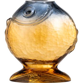 Bloomingville Ваза Varga стъклена 16 см (82061264)