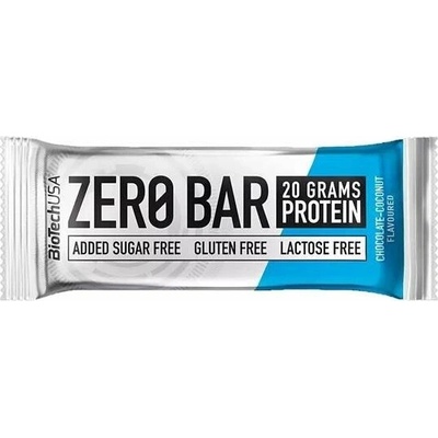 BIOTECH USA Zero Bar jablkový koláč Proteínová tyčinka bezlepková 50 g B