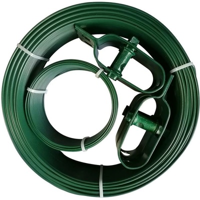 Sada drôtov Strend Pro, na pletivo Pwire.mc PVC, napínací L-100 m a viazací L-25 m drôt, 4x napínač
