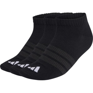 adidas Мъжки спортни чорапи adidas Thin&Light Essentials Low Cut Socks 3 Pack Sports socks - Black / Black / White - размер 46-48 (EU) (207-2202-0115)