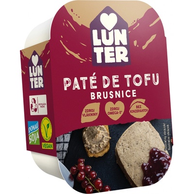 Lunter Paté de tofu Brusinka 150 g – Zboží Dáma