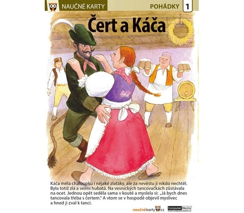 Čert a Káča Naučná karta