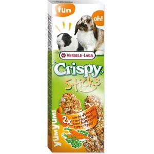 Versele-Laga Пръчици Versele-Laga Crispy за заек и морско свинче, с морков и магданоз 110g 2бр (7205-462060)