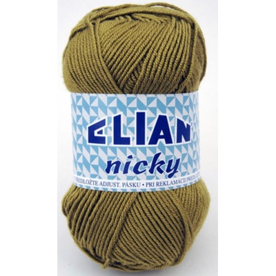 Příze Elian Nicky khaki 1552