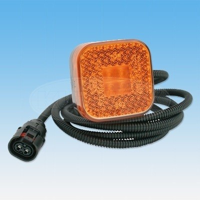 pozičné svetlo LED 65x65x30 s káblom 128cm a zá
