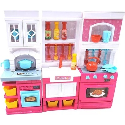 Man Yuk Toys Мини кухня със звук и светлини - 26 см (868-88)