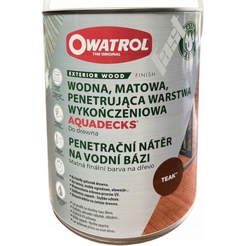 Owatrol Aquatherm 5 l teak