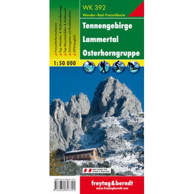 Tennengebirge · Lammertal · Osterhorngruppe WK 392