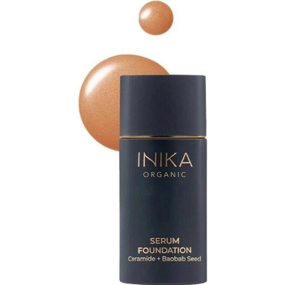 Inika Organic Serum Foundation Lightweight Caring make-up purpose 25 ml
