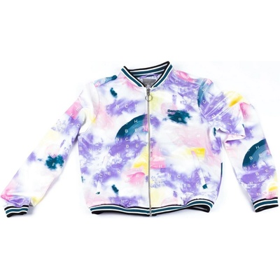 Bench Bomber With Aop And Tippings Tied Dye Letter Aop P1186