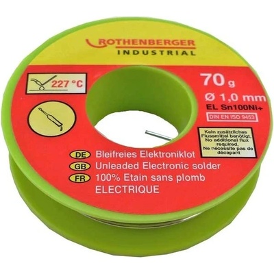 Rothenberger - bezolovnatá elektronická pájka 70g