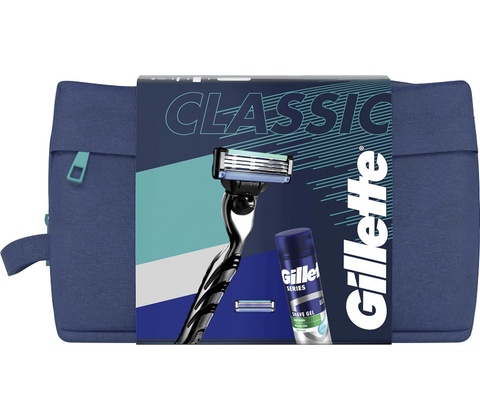 Gillette Mach 3 holicí strojek + Series gel 200 ml dárková sada