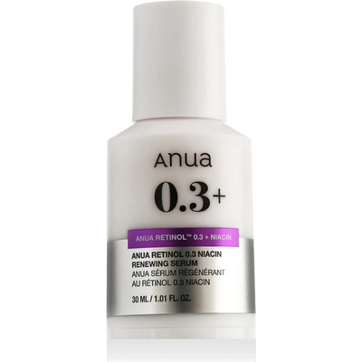 Anua - Nano Retinol 0.3% + Ниацин Обновяващ серум - Изглаждащ и озаряващ серум с ретинол - 3