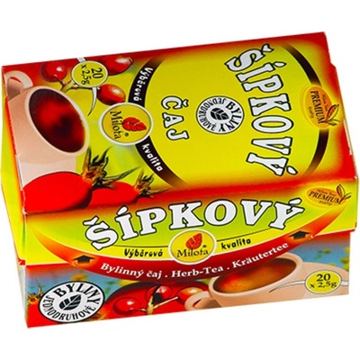 Milota Šípkový čaj 50 g 20 x 2,5 g