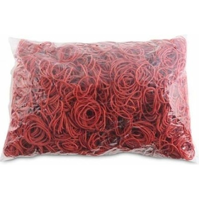 Gumičky Office Products 30mm 1kg červené