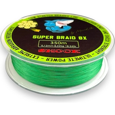 Shock Super Braid X8 Moss Green 150m - 0,40 mm