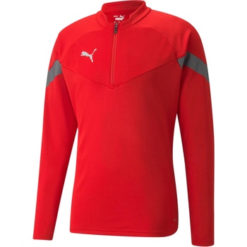 PUMA Тениска с дълъг ръкав Puma teamFINAL Training 1 4 Zip Top 65737501 Размер M