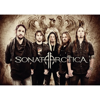 Image 1 of HEART ROCK флагче Sonata Arctica - Band- HFL1112