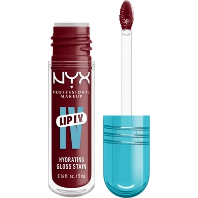 NYX Professional Makeup Lip IV dlouhotrvající lesk na rty s hydratačním účinkem 13 cranberry splash 5 ml – Zboží Dáma
