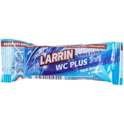 Larrin WC Plus náhradní náplň Ledová svěžest 40 g
