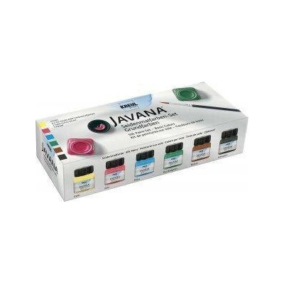 Javana Sada Barva na hedvábí 6 x 20 ml základní – Zboží Dáma