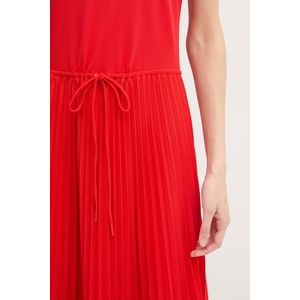Tommy Hilfiger плисирана рокля с памук (WW0WW49621) - answear - 197,52 лв
