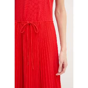 Tommy Hilfiger плисирана рокля с памук (WW0WW49621) - answear - 214,95 лв