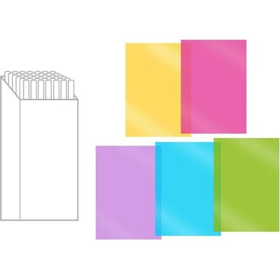 MFP 5811733 Celofán transparent barevný - role 500x70cm mix barev