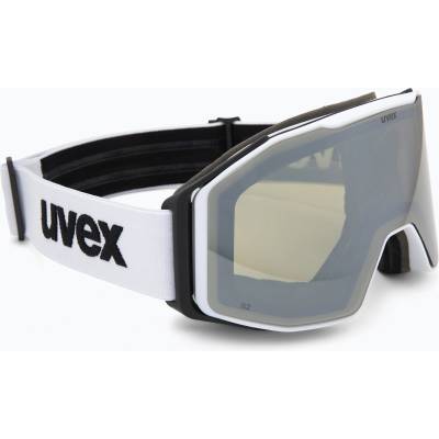 uvex Скиорски очила UVEX Gravity FM white matt/mirror silver/green/clear