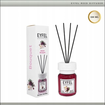 Eyfel Osviežovač vzduchu s tyčinkami guma 120 ml