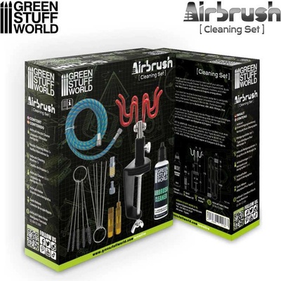 Green Stuff World Airbrush Cleaning Set – čistiaca sada pre airbrush pištole