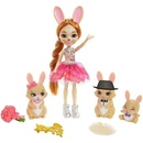 Bábiky Mattel Enchantimals rodinka Brystal Bunny