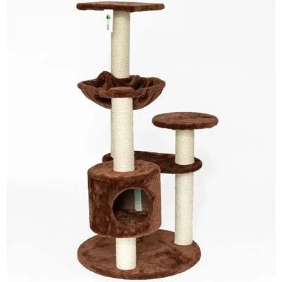 Драскало - Дърво за котка с Хралупа и Хамак (10963)