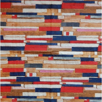 Paper Designe obrúsky Dřevěné barevné 33x33cm
