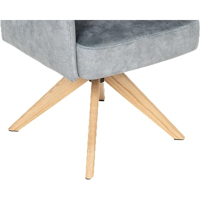 Carmen Трапезен стол narva w - сив (b3532274_2)