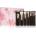 ZOEVA The Complete Brush Set Rose Golden Edition Комплект четки с чантичка