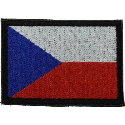 Nášivka Vlajka ČR 60x40 mm Barevná