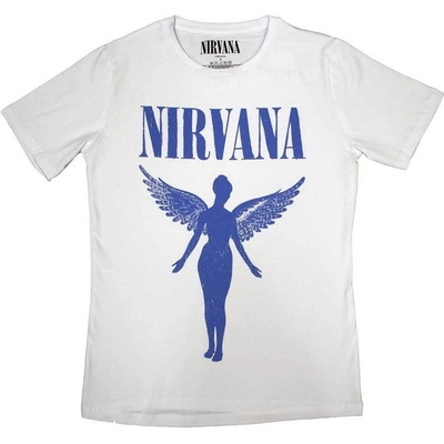 Nirvana Angelic Blue Mono White M Дамски Риза (<![CDATA[NIRVTS82LW02]]>)