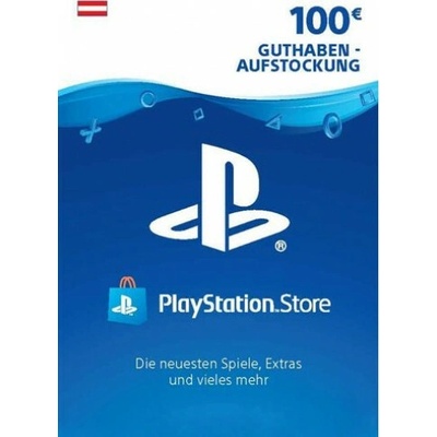 PlayStation predplatená karta 100 € AT