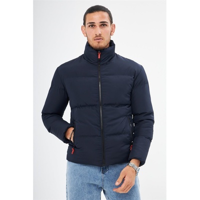 River Club Мъжко водонепромокаемо и ветроустойчиво зимно яке dm-500 - Тъмносиньо #408602 (408602_Тъмносин)