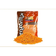 Benzar Mix pelety Fluo Turbo Pellet 1,5 mm Čokoláda-Pomeranč