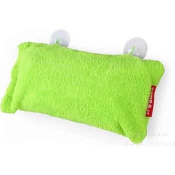 DEDRA Podhlavník - polštář do vany zelený