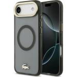 Lacoste PC/TPU Frosted Finish Gold Logo MagSafe Задна Обвивка за iPhone Air Black Lacoste | Cheren | МЪЖЕ | UNI