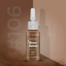 Brow Xenna henna na obočí lahvička Dust Brown č. 106 10 ml