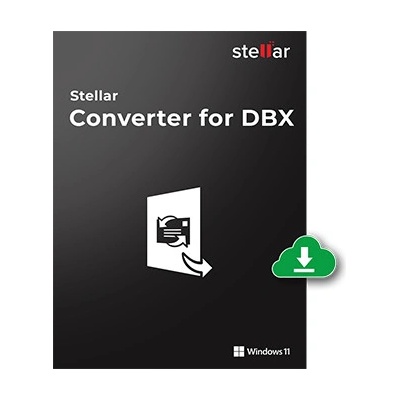Stellar Converter DBX to PST ,Standard, pro 1 uživatele, předplatné na 1 rok – Sleviste.cz