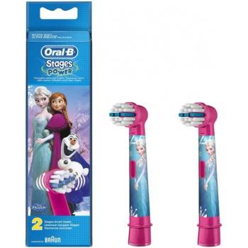 Oral-B Накрайници за електрическа четка за зъби Oral-B - Stages Power, Frozen, 2 броя (1683657)