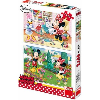 Dino Walt Disney Pracovitá Minnie 2 x 66 dielov